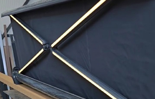 tenda led rasveta kutija